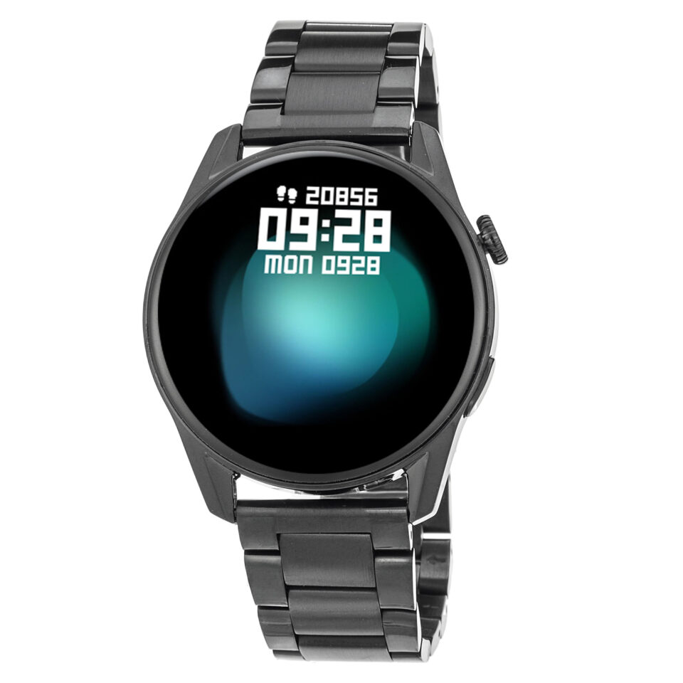 3Guys 3GW4642 45mm Smartwatch με Παλμογράφο (Μαύρο)