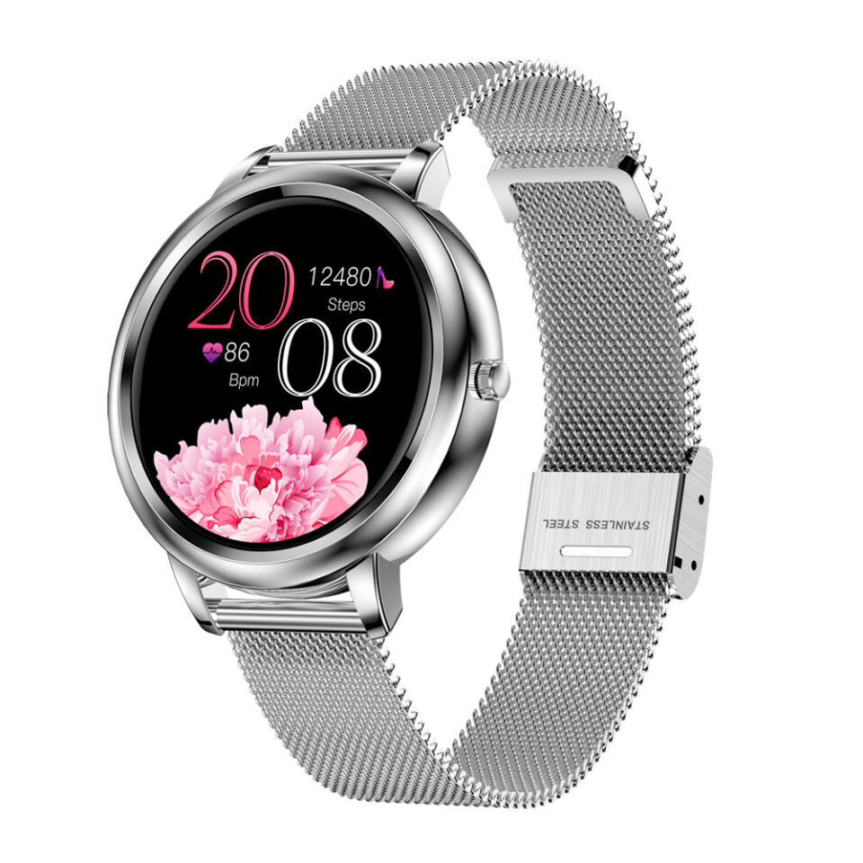 3Guys 3GW5032 44mm Smartwatch με Παλμογράφο (Stainless Steel Bracelet)