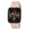 3Guys 3GW8501 Smartwatch με Παλμογράφο (Stainless Steel Pink Rubber Strap)